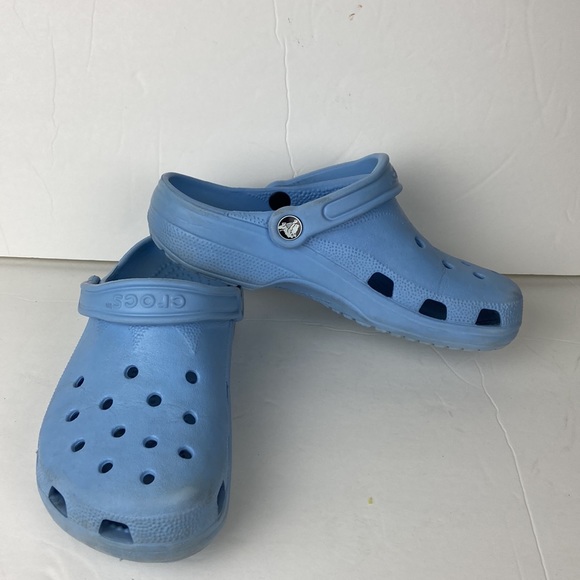 CROCS Classics Sky Blue Women’s 8-9 - Picture 10 of 11